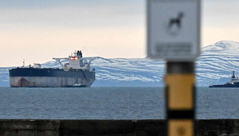 Tanklaivis / ANDY BUCHANAN / AFP