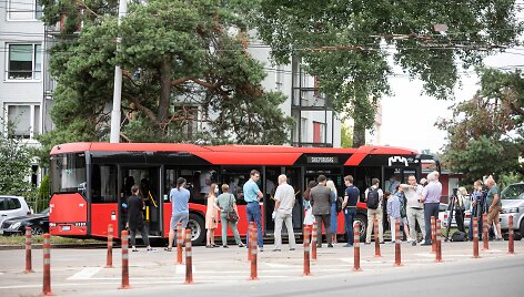 Vilniaus skiepobuso pristatymas