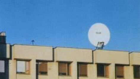 Pirmoji palydovinė interneto antena Lietuvoje