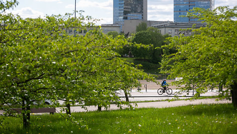 Vilnius sušvelnėjus karantino sąlygoms