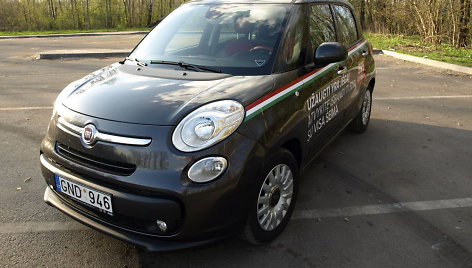 „Fiat 500L“ išorės dizainas 