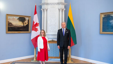 Jeanette Sautner ir Gitanas Nausėda