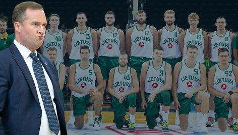 Kazys Maksvytis ir Lietuvos krep&scaron;inio rinktinė