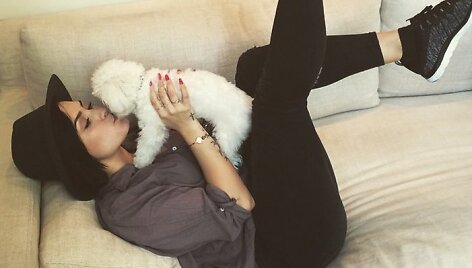 Demi Lovato ir jos &scaron;uniukas Buddy