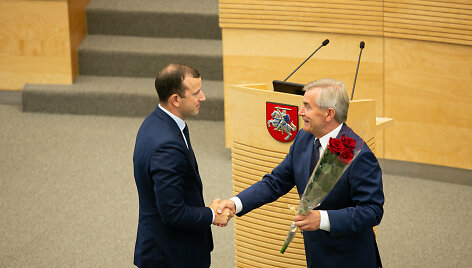 Virginijus Sinkevičius ir Viktoras Pranckietis