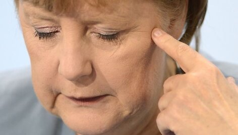 1 vieta &ndash; Vokietijos kanclerė Angela Merkel