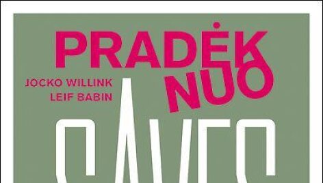 Knyga &bdquo;Pradėk nuo savęs: SEAL vadovavimo principai&ldquo;