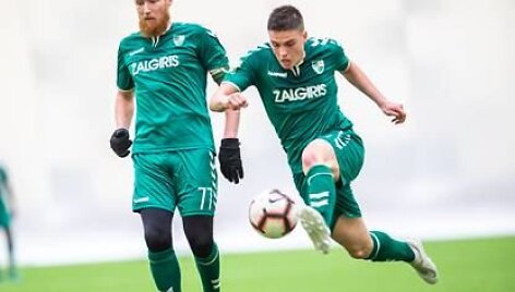 Kontrolinės rungtynės Kaune: &bdquo;Sūduva&ldquo; &ndash; &bdquo;Kauno Žalgiris&ldquo;