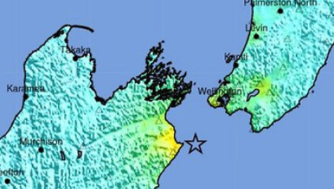 Žemės drebėjimas Naujojoje Zelandijoje