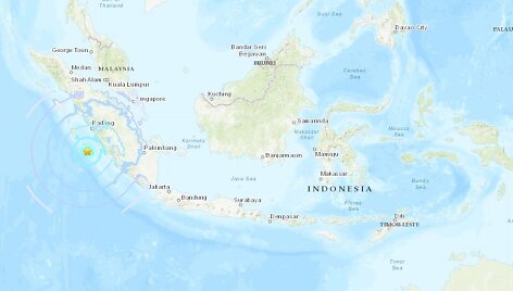 Žemės drebėjimas Indonezijoje