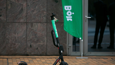 „Bolt“ elektrinių paspirtukų nuomos paslaugos pristatymas