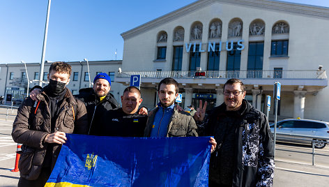 Į Vilnių atvyko Ukrainos badmintonininkai