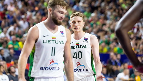 Domantas Sabonis ir Marius Grigonis