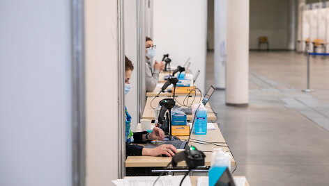 Vakcinavimo centras &bdquo;Litexpo&ldquo; rūmuose