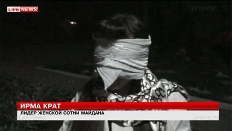 Slovjanske pagrobta &bdquo;Maidano&ldquo; protestuotoja