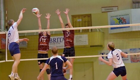 Tinklinio rungtynių akimirka