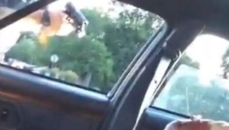 Kadras i&scaron; pavie&scaron;intos vaizdo medžiagos