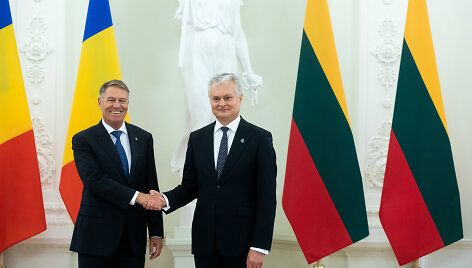 Klausas Iohannis ir Gitanas Nausėda