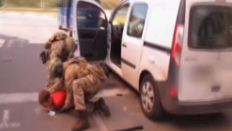 Ukrainoje sulaikomas įtariamas teroristas