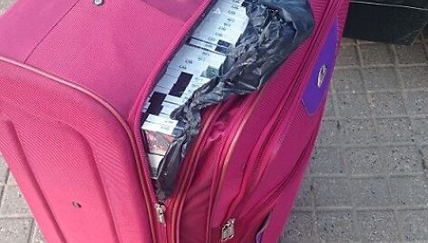 Sulaikytos kontrabandinės cigaretės
