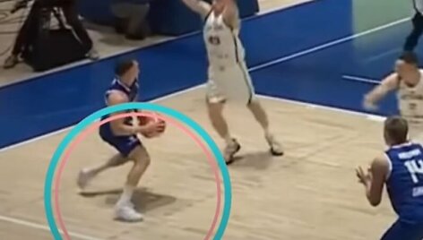 Ar Elvaras Fridrikssonas prie&scaron; lemiamą metimą sužingsniavo?