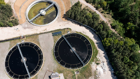 Įmonės „Vilniaus vandenys“ teritorija