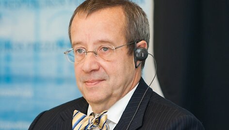 Estijos prezidentas Toomas Hendrikas Ilvesas