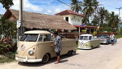 Tailandietis &bdquo;Daihatsu Hijet&ldquo; pavertė &bdquo;Volkswagen T1&ldquo;