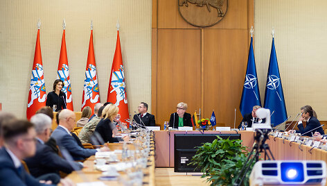 Konferencija dėl NATO vir&scaron;ūnių susitikimo Vilniuje