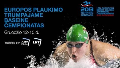 Europos plaukimo trumpajame baseine čempionato stendas
