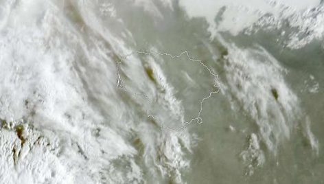 Sacharos dulkės / „Orai ir klimatas Lietuvoje“ nuotr.