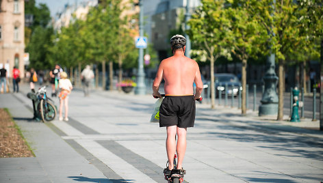 +31°C karščio Vilniuje