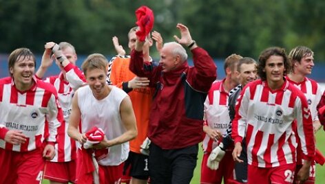 Benjaminas Zelkevičius su Liepojos klubu yra tapęs Latvijos čempionu