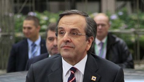 Graikijos ministras pirmininkas Antonis Samaras