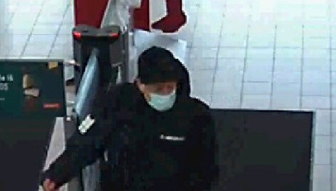 Pinigų i&scaron; prekybos centro kasos vagystės tyrime ie&scaron;komas vyras