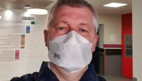 Ukmergės ligoninės vyr. gydytojas Rimvydas Civilka