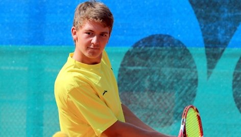 Net šeši jaunieji Lietuvos tenisininkai sėkmingai įveikė pirmąjį ratą ITF serijos jaunių turnyre Estijoje