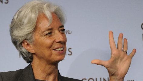 TVF vadovė Christine Lagarde