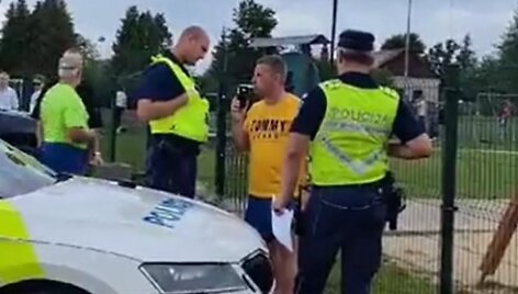 Teisėjų girtumą nustatė atvykusi policija