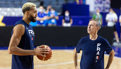 Vincentas Collet ir Rudy Gobert'as