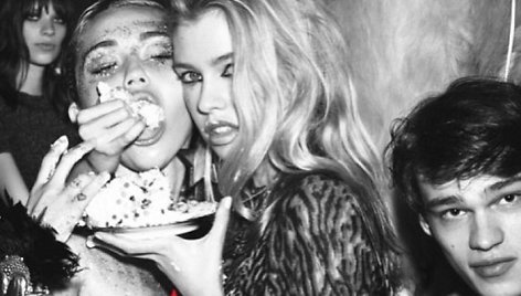 Miley Cyrus ir Stella Maxwell