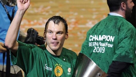 &bdquo;Panathinaikos&ldquo; triumfas: &Scaron;arūnas Jasikevičius