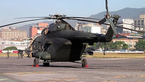 Venesuelos karinių oro pajėgų sraigtasparnis Mi-17