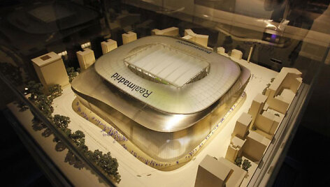 Madrido &bdquo;Real&ldquo; stadiono &bdquo;Santiago Bernabeu&ldquo; atnaujinimo planai