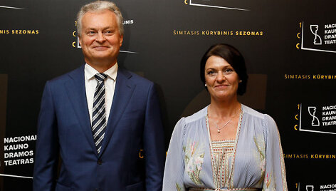 Gitanas Nausėda ir Diana Nausėdienė