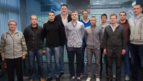Arvydas Sabonis sveikina U-19 rinktinę