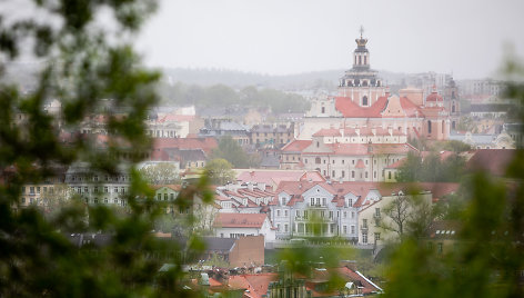 Lietaus gaivinamas Vilnius ir jo gamta