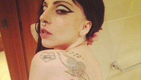 Lady Gaga tatuiruotė