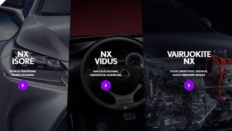 "Lexus Nx" reklama