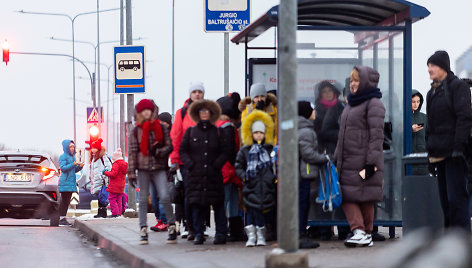 Vilniuje – viešojo transporto vairuotojų streikas